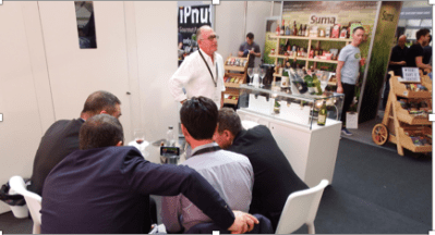 Stand Squad Watching the Grand Prix and Drinking Wine 